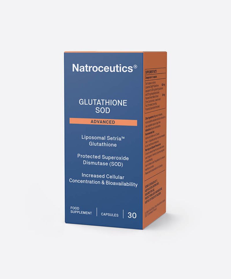 Glutathione SOD Capsules (Advanced Liposomal) by Natroceutics