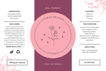 Synergy [Life Force] Capsules by Cosmos Healing