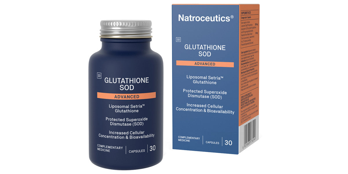 Glutathione SOD Capsules (Advanced Liposomal) by Natroceutics
